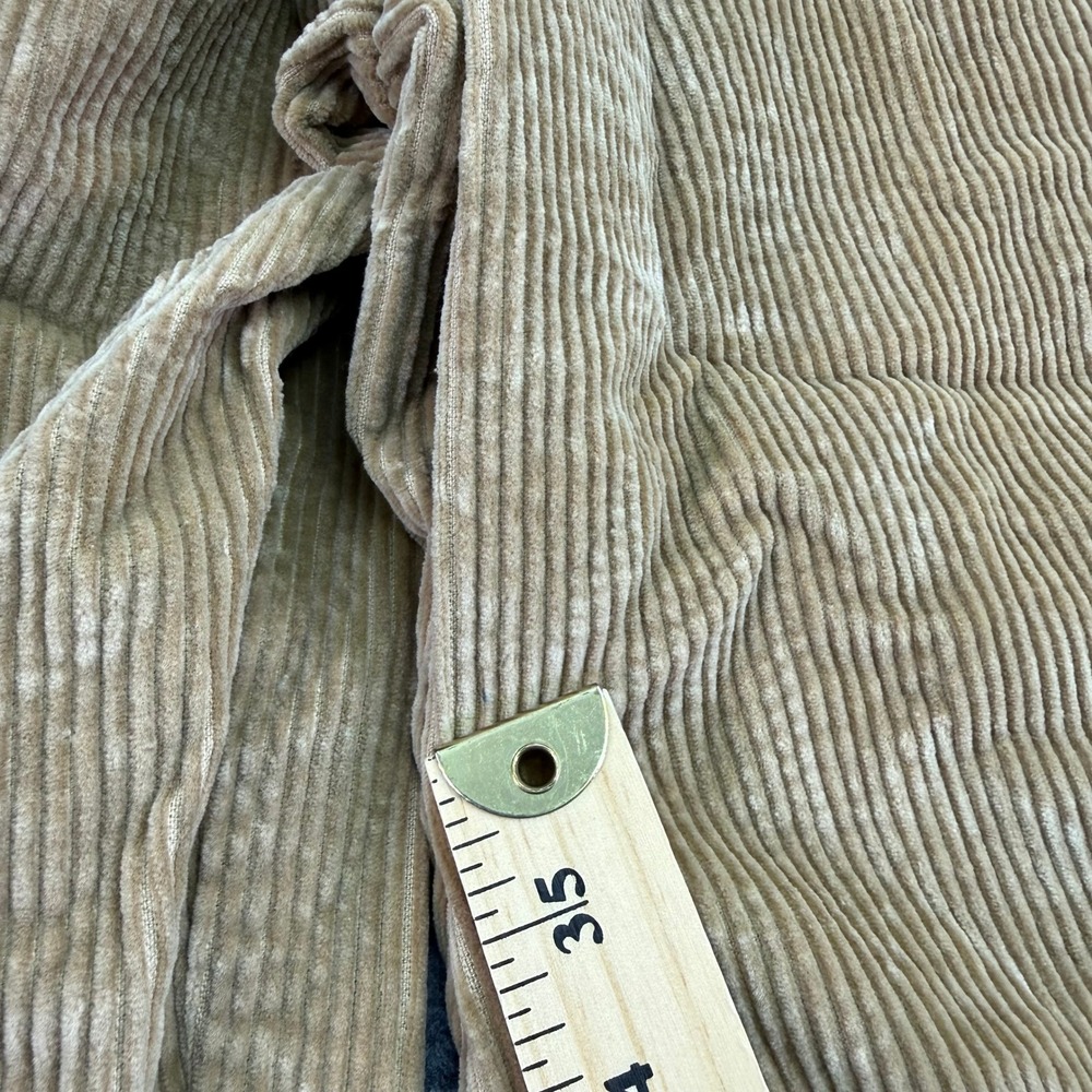 Oak Hill Pants Mens 42x34 (Fits 41x31)‎ Beige Corduroy Pleated Expandable Waist - Picture 4 of 12